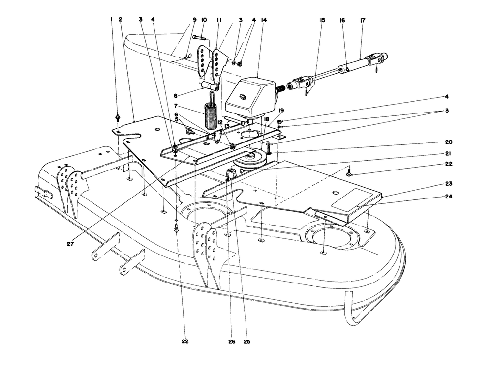 Cutting Unit Model No. 30555 (Continued) Diagram and Parts List for 30775 300001 - 399999 Toro Lawn Tractor
