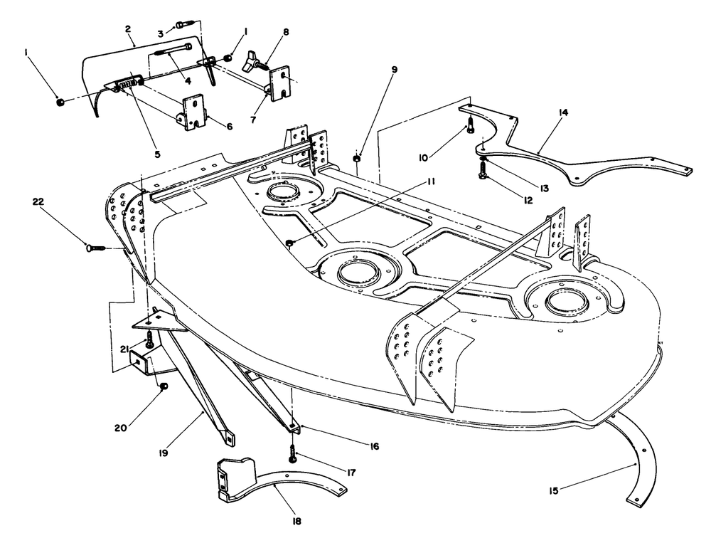 Grass Collection System Model No. 30751 (Optional)(Continued) Diagram and Parts List for 30718 0000001 - 0999999 Toro Lawn Tractor