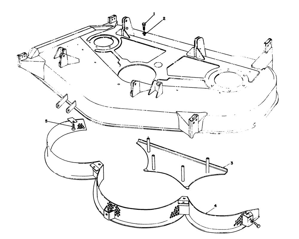 Mulcher Kit Model No. 30700 (Optional) (Cutting Unit Model No. 55670) Diagram and Parts List for 55620 9000001 - 9999999 Toro Lawn Tractor