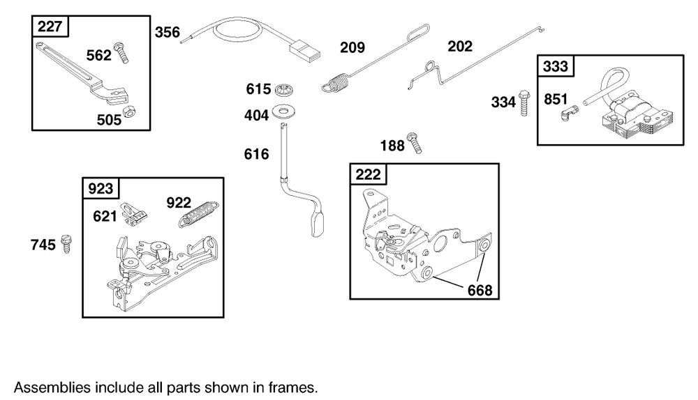 Engine Briggs & Stratton Model 12h802-1767-E1 Diagram and Parts List for 20020 9900001 - 9999999 Toro Lawn Mower