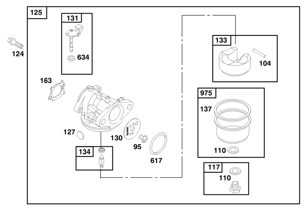 Engine Briggs & Stratton 12f802-1767-E1 Diagram and Parts List for 20913 890000001 - 899999999 Toro Lawn Mower