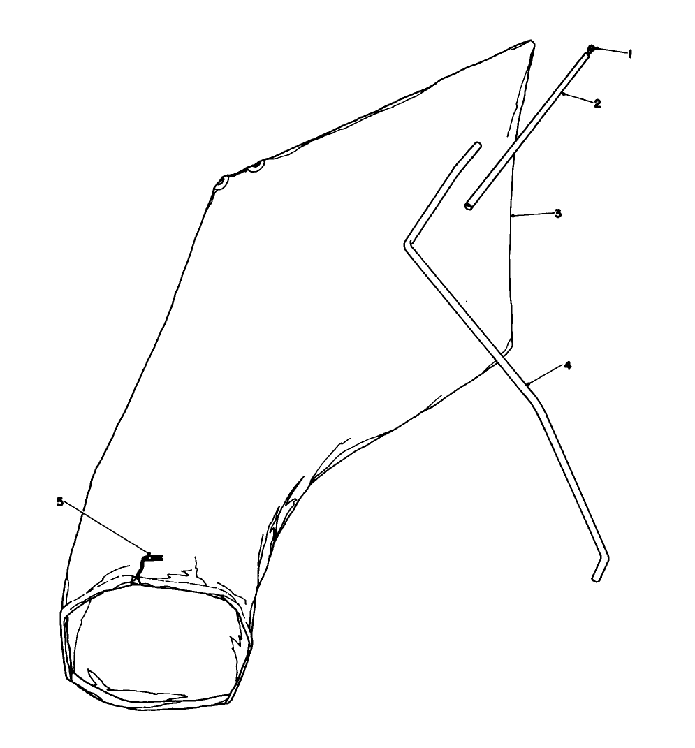 Giant Bagging Kit No. 29-9750 (Optional) Diagram and Parts List for 16785 8007012 - 8999999 Toro Lawn Mower