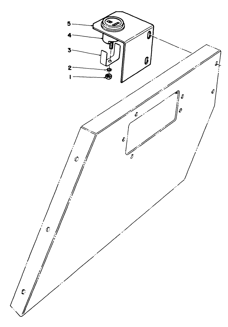 Hour Meter Kit No. 55-8450 (Optional) Diagram and Parts List for 30718 0000001 - 0999999 Toro Lawn Tractor