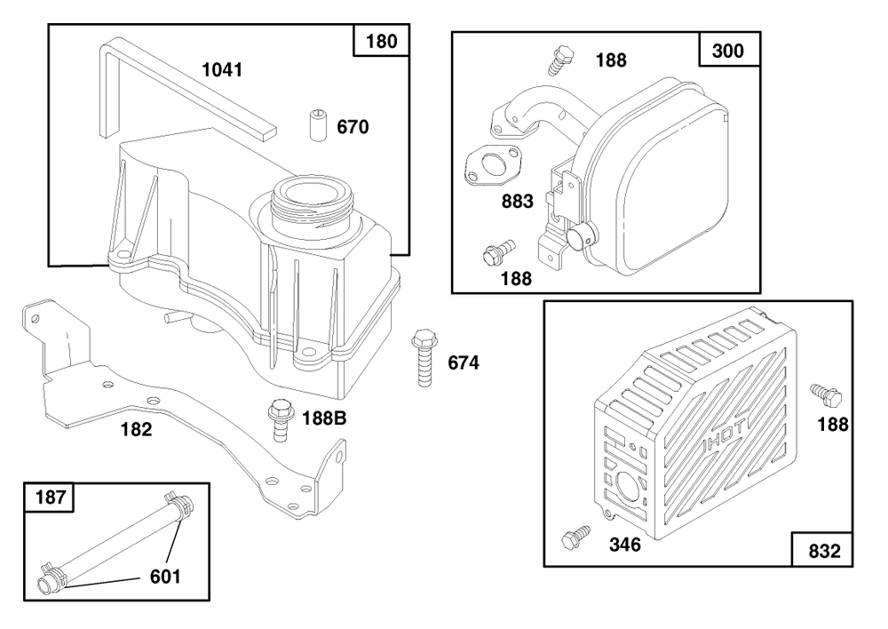 Engine Gts 150 (Model No. 20466 Only) Diagram and Parts List for 20466 6900001 - 6999999 Toro Lawn Mower