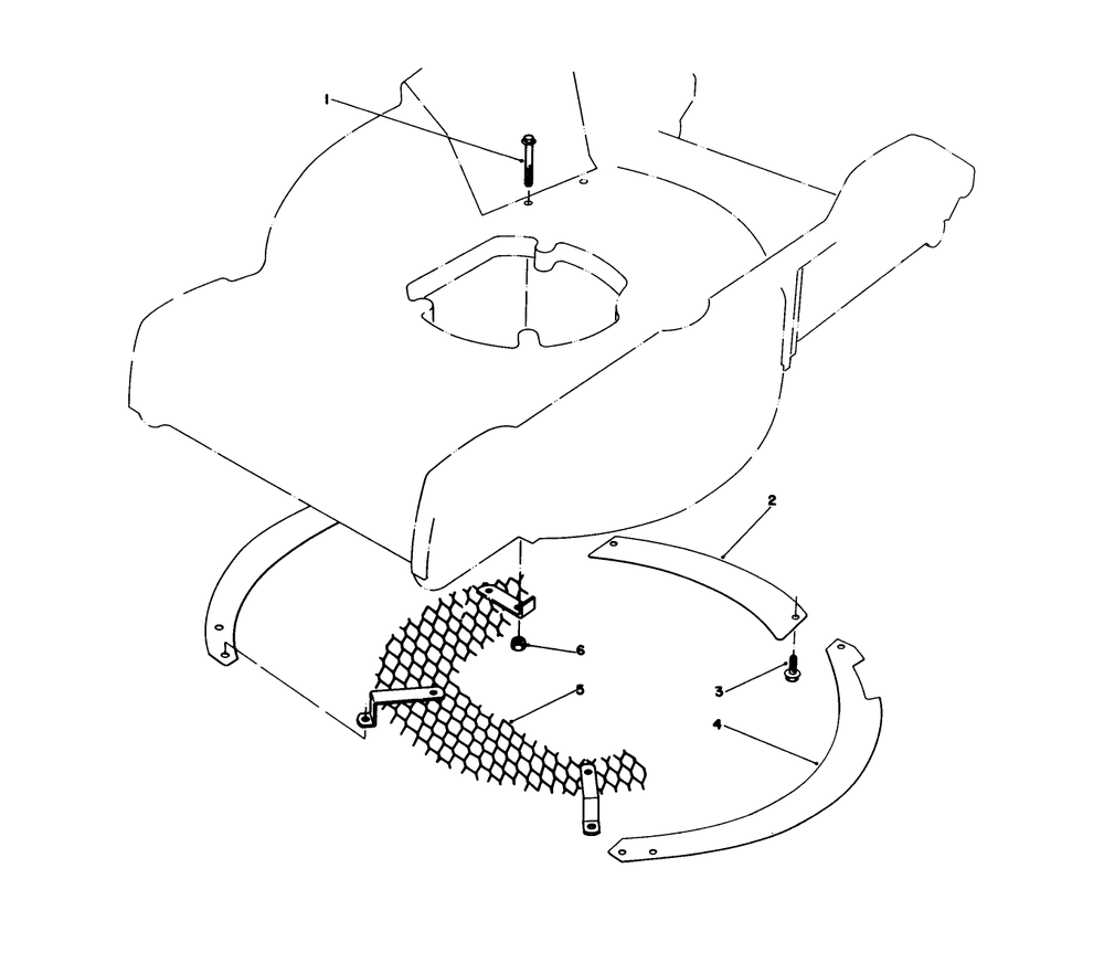 Leaf Shredder Kit No. 59101 (Optional) Diagram and Parts List for 20745C 5000001 - 5999999 Toro Lawn Mower