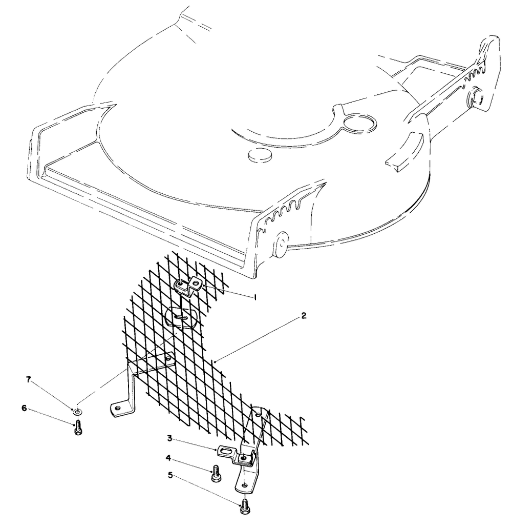 Leaf Shredder Kit Model No. 59157 (Optional) Diagram and Parts List for 20810 4000001 - 4999999 Toro Lawn Mower