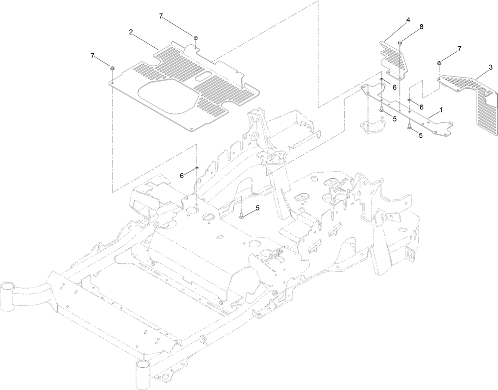 Hydro Guard Assembly Diagram and Parts List for 75969TE 402080000-403099999 Toro Lawn Mower
