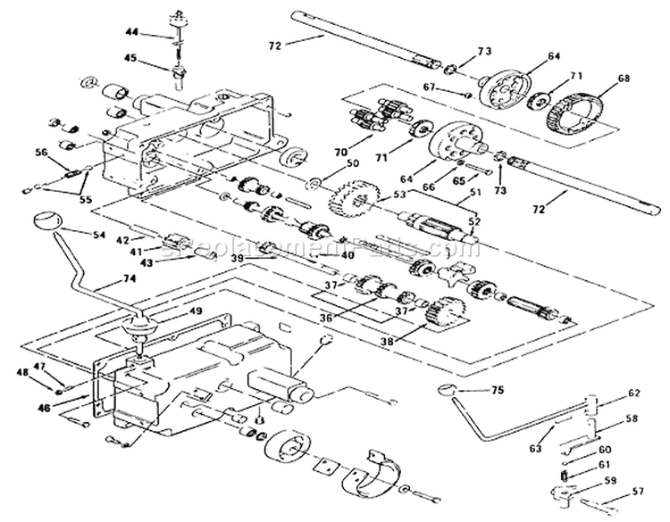Page AN Diagram and Parts List for 31-16O804 2000001-2999999 - 1992 Toro Lawn Tractor