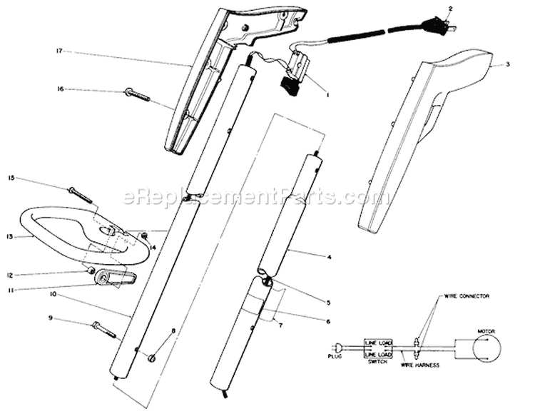 Page A Diagram and Parts List for 51245C 7000001-7999999 - 1987 Toro Trimmer