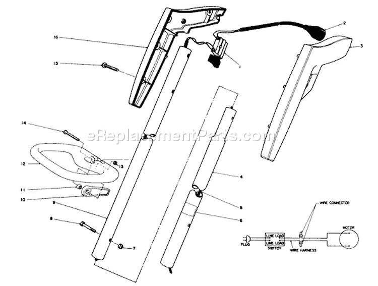Page A Diagram and Parts List for 51255 3000001-3999999 - 1983 Toro Trimmer