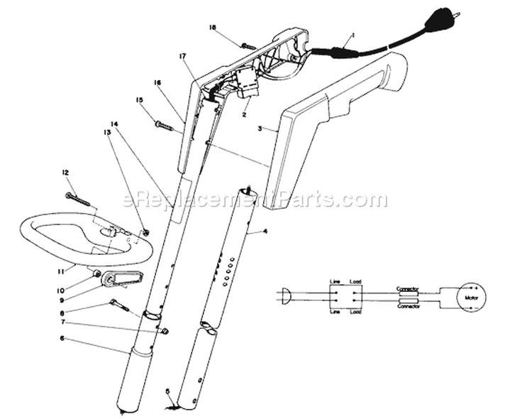 Page A Diagram and Parts List for 51315 0000001-0999999 - 1980 Toro Trimmer