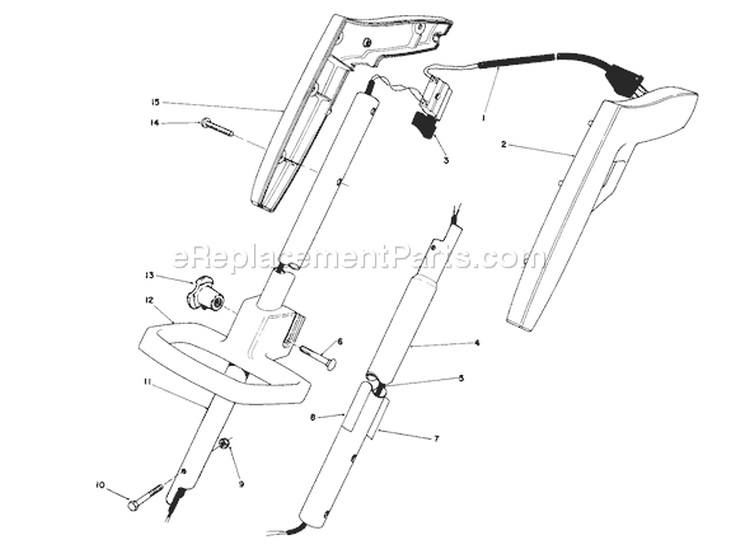 Page A Diagram and Parts List for 51318C 7000001-7999999 - 1987 Toro Trimmer