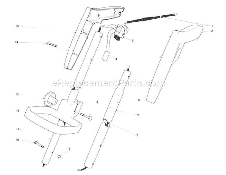 Page A Diagram and Parts List for 51319 2000001-2999999 - 1982 Toro Trimmer