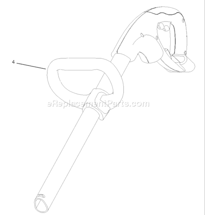 Page A Diagram and Parts List for 51354 240500001-2409999992004 Toro Trimmer