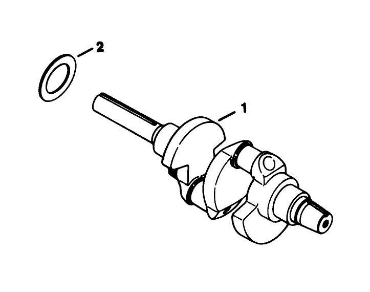 Crankshaft-Group 8 Engine Kohler Model No. Kt17qs Type No. 24324 (Continued) Diagram and Parts List for 30754 0000001 - 0999999 Toro Lawn Tractor