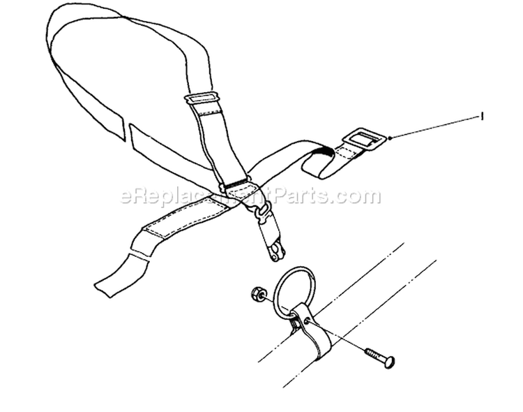 Deluxe Harness Diagram and Parts List for 51603 3000001-3999999 - 1983 Toro Trimmer