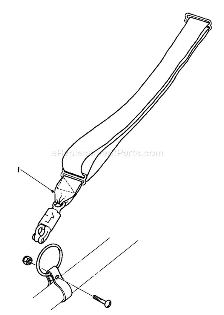 Standard Harness Diagram and Parts List for 51603 3000001-3999999 - 1983 Toro Trimmer