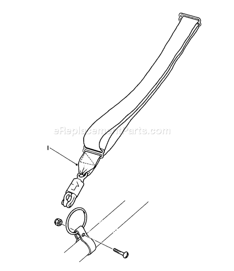Standard Harness Diagram and Parts List for 51604 2000001-2999999 - 1982 Toro Trimmer