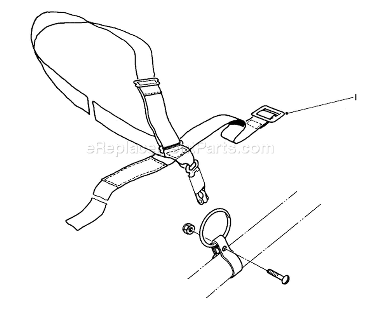 Deluxe Harness Diagram and Parts List for 51604 3000001-3999999 - 1983 Toro Trimmer