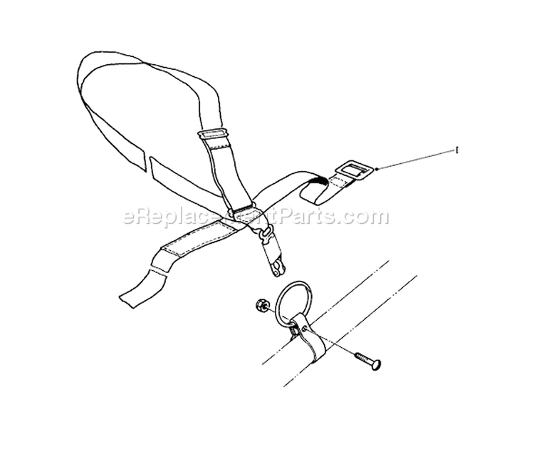 Deluxe Harness Diagram and Parts List for 51613 4000001-4999999 - 1984 Toro Trimmer
