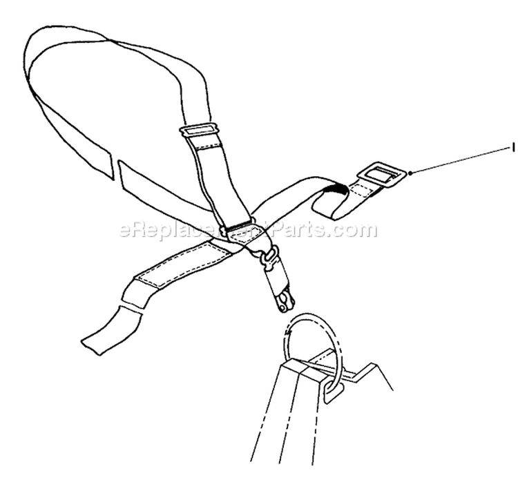 Deluxe Harness Diagram and Parts List for 51644 5000001-5999999 - 1985 Toro Trimmer