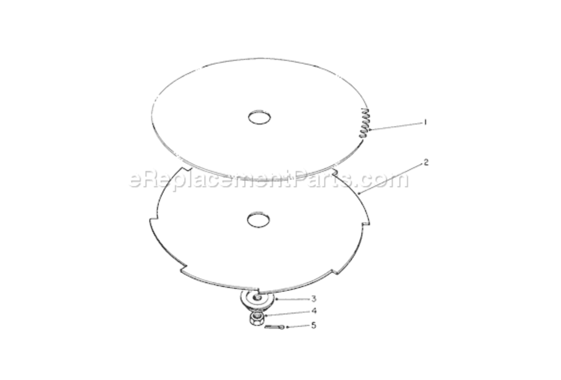 Saw Blade and Brush Diagram and Parts List for 51655 1000001-19999991991 Toro Trimmer