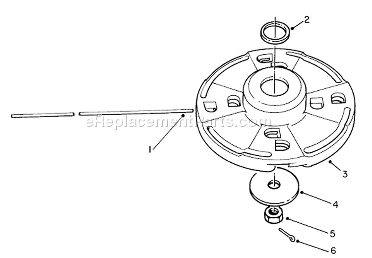 Page G Diagram and Parts List for 51660 9000001-99999991989 Toro Trimmer