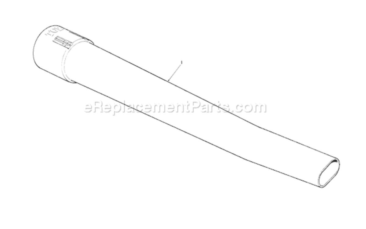 Blower Tube Diagram and Parts List for 51740 1000001-19999991991 Toro Leaf Blower / Vacuum