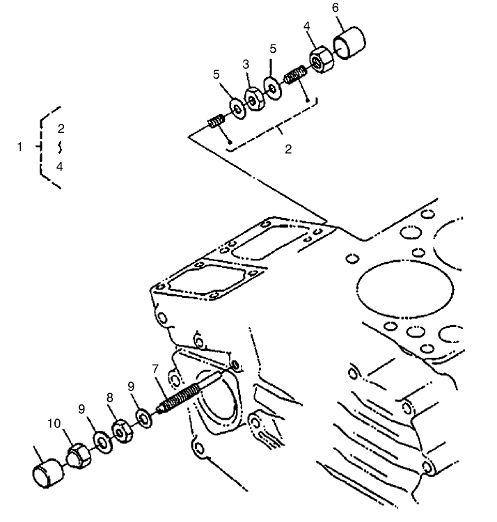 Engine Stop Lever Assembly Diagram and Parts List for 22303TE 990001 - 999999 Toro Lawn Tractor Accessories