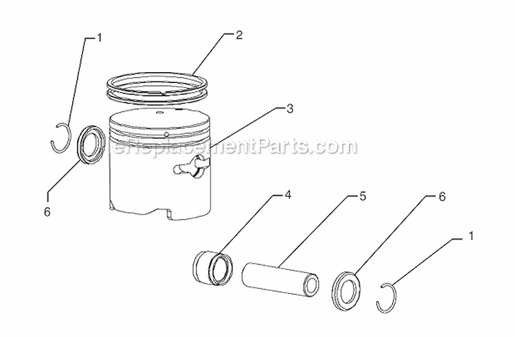Page E Diagram and Parts List for 51930A  Toro Trimmer