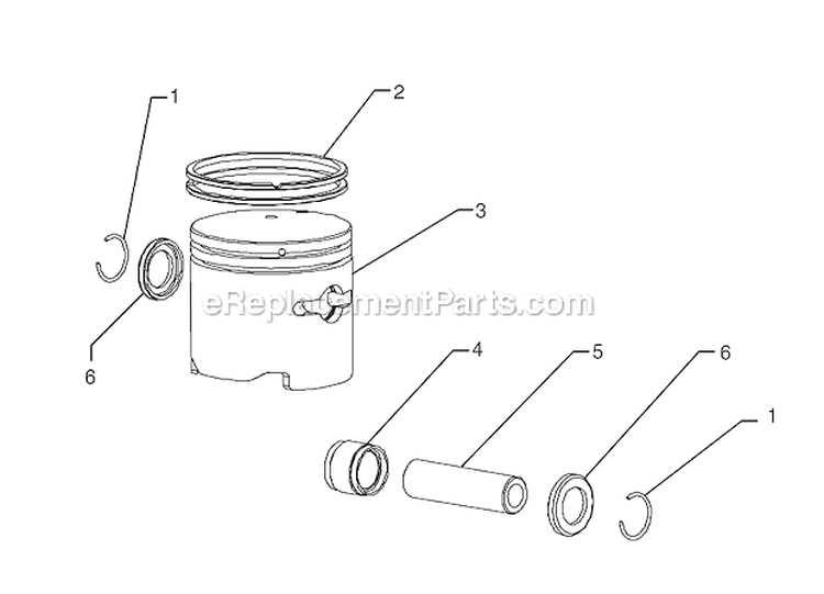 Engine Sub-Assembly Diagram and Parts List for 51932  Toro Trimmer