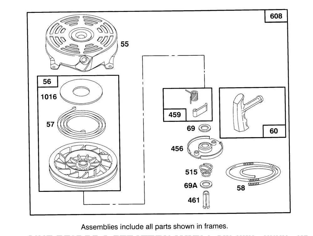 Engine Model 12e802-0620-01 Diagram and Parts List for 21011BC 5900001 - 5999999 Toro Lawn Mower