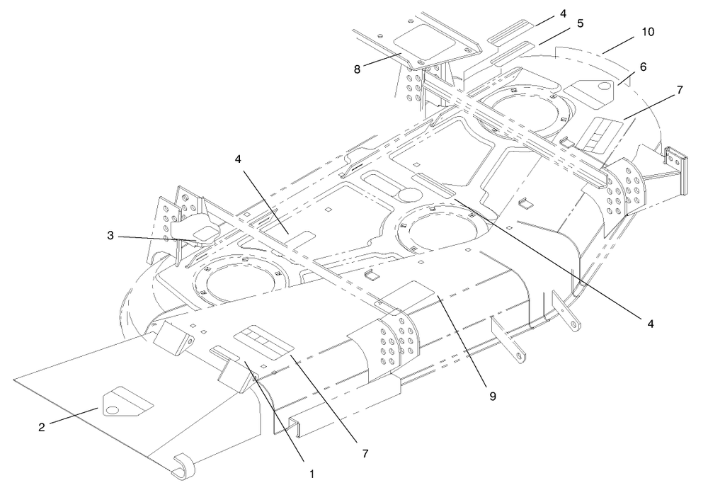 Decals Diagram and Parts List for 30773 790001 - 799999 Toro Lawn Mower