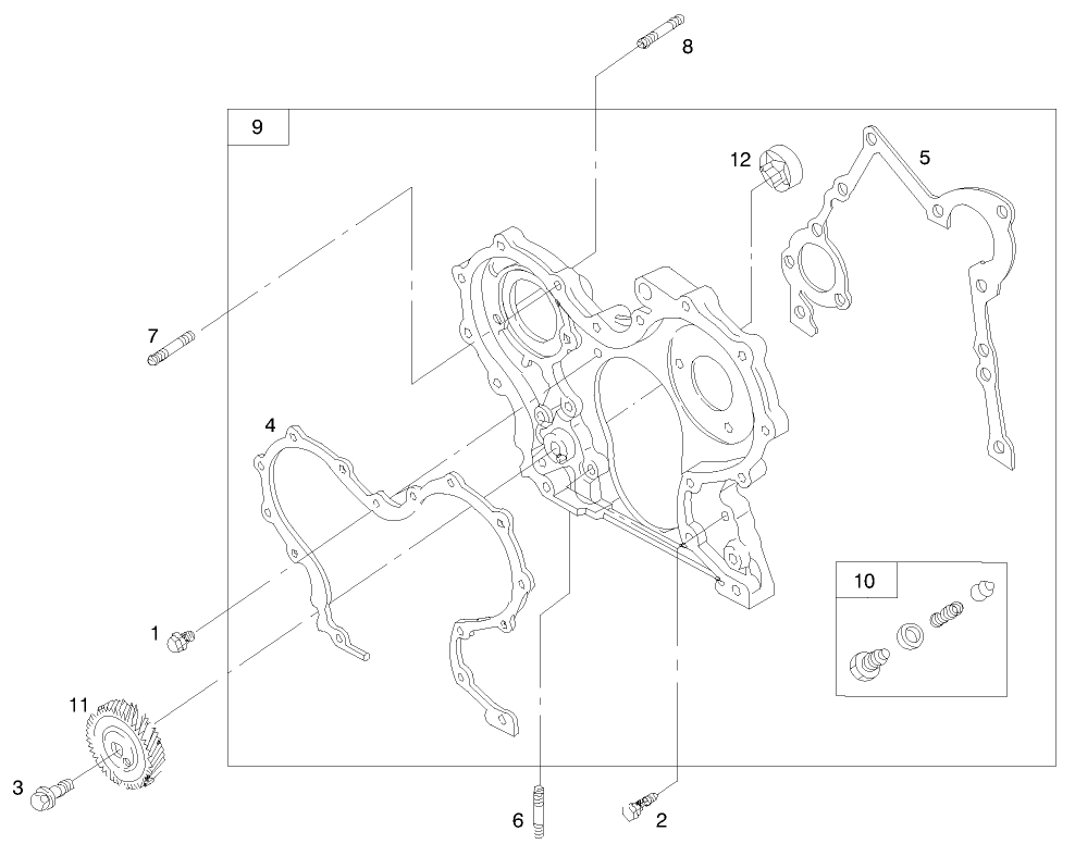 Engine Assembly (Serial No. 99000001-9900130)(Model 73590) Diagram and Parts List for 73590 9900001 - 9999999 Toro Lawn Tractor