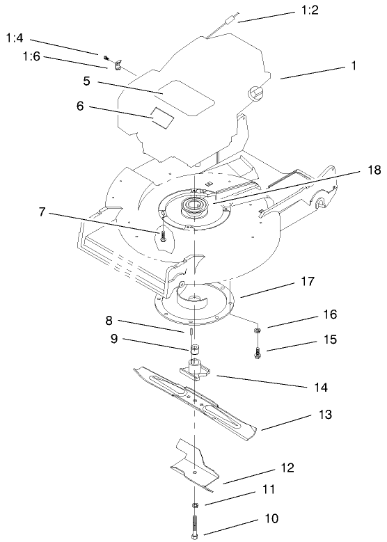 Engine Assembly Diagram and Parts List for 22158 9900001 - 9999999 Toro Lawn Mower