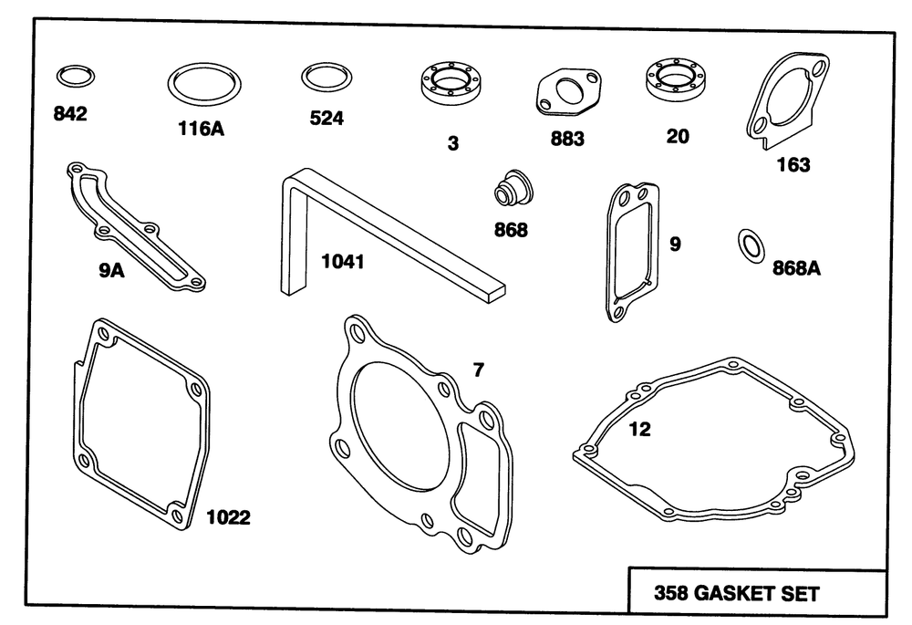 Engine Gts-150 (Model No. 20465 Only)(Model No. 97772-0110-02) Diagram and Parts List for 20465 5900001 - 5999999 Toro Lawn Mower
