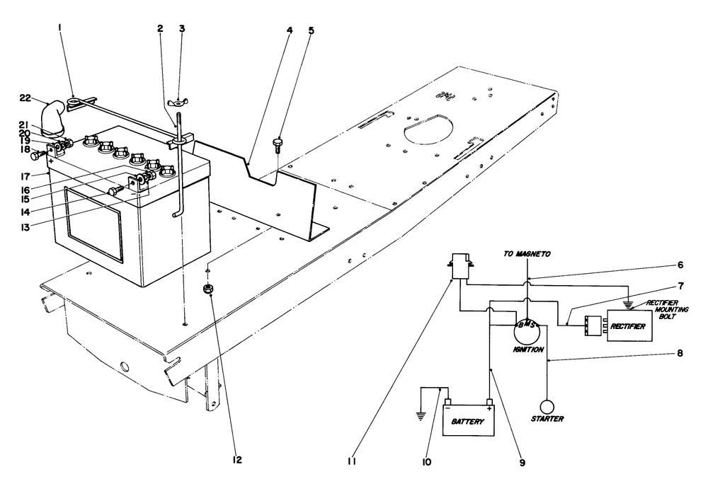 935e Electrical Assembly Diagram and Parts List for 55050 9000001 - 9999999 Toro Lawn Tractor