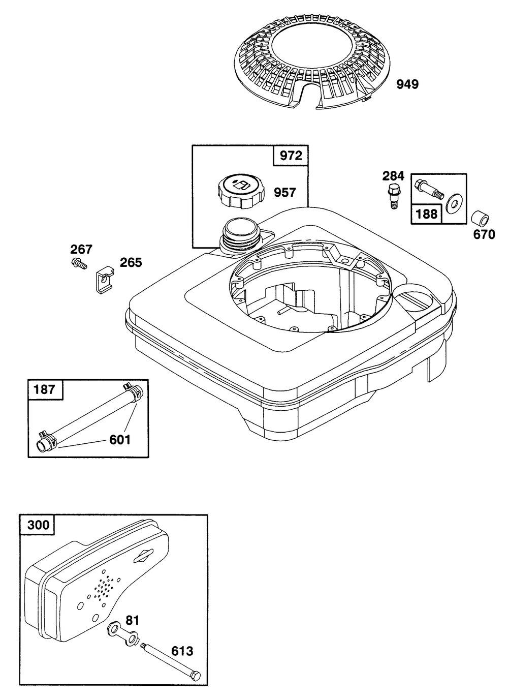 Engine Model 122702-0182-01 Diagram and Parts List for 20906B 1000001 - 1999999 Toro Lawn Mower
