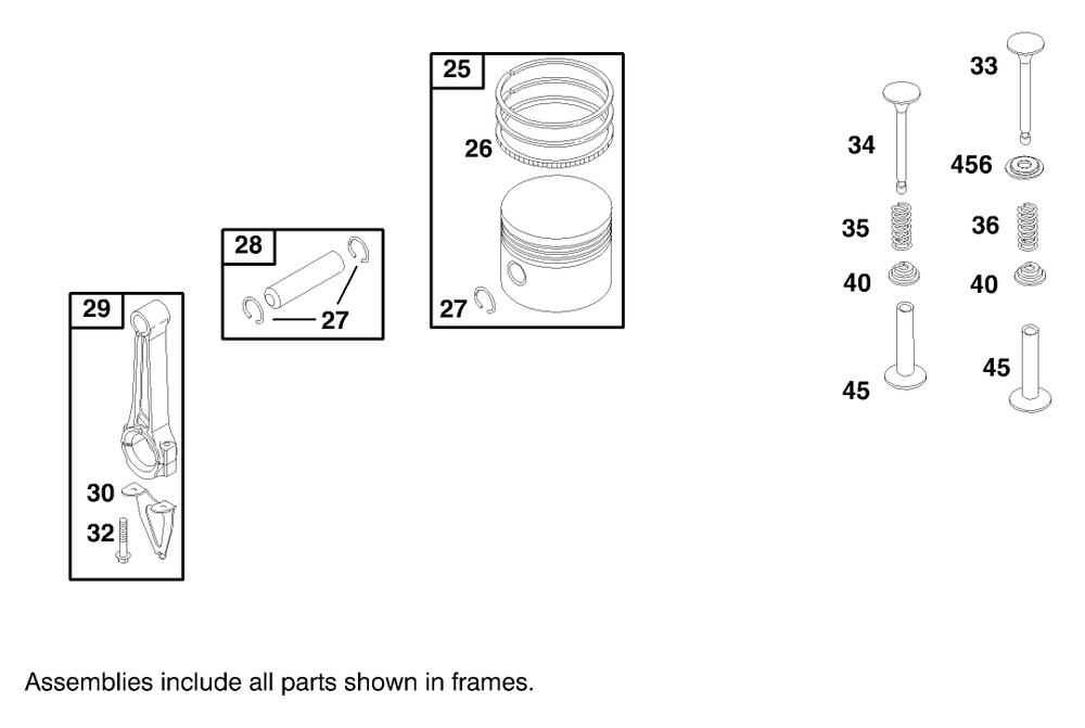 Engine Briggs & Stratton Model 135202-0142-03 Diagram and Parts List for 62060 890001 - 899999 Toro Seeder