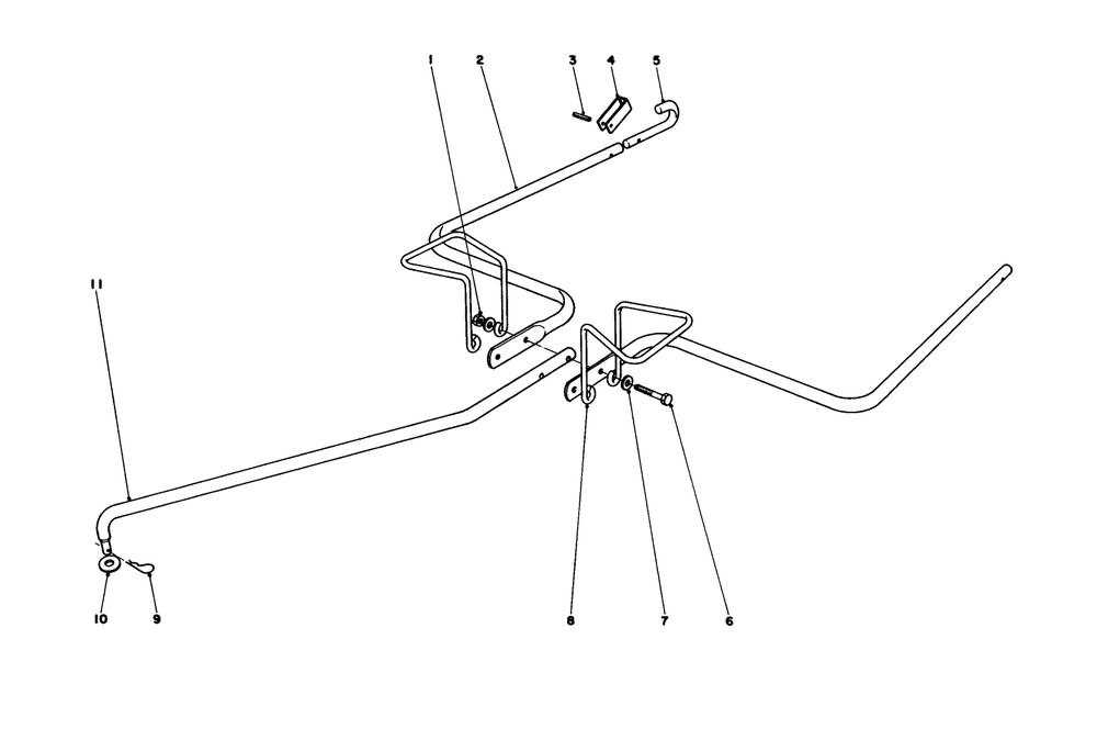 Hitch Kit (Model 59087) Diagram and Parts List for 62923 6000001 - 6999999 Toro Leaf Blower / Vacuum