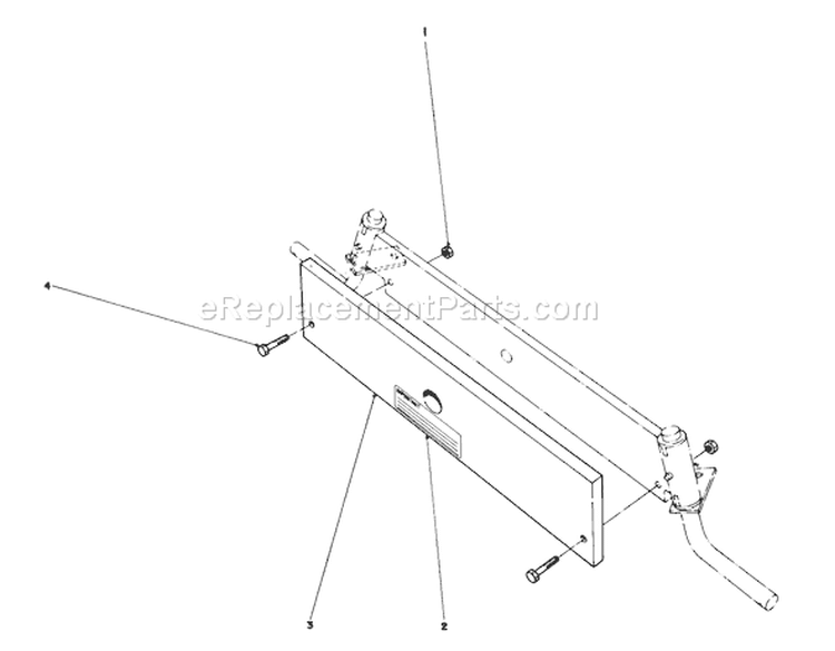 Page G Diagram and Parts List for 56044 0000001-0999999 - 1980 Toro Lawn Tractor
