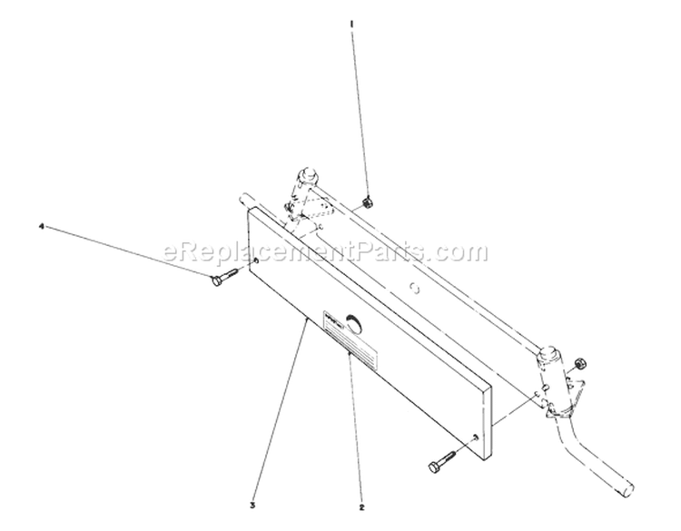 Easy-Empty Grass Catcher Model 59046 Diagram and Parts List for 56125 5000001-5999999 - 1985 Toro Lawn Tractor