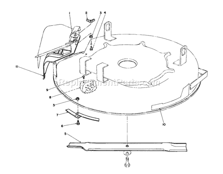 Page L Diagram and Parts List for 56133 2000001-2999999 - 1992 Toro Lawn Tractor