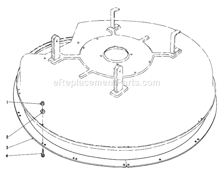 Page S Diagram and Parts List for 56138 3000001-3999999 - 1983 Toro Lawn Tractor