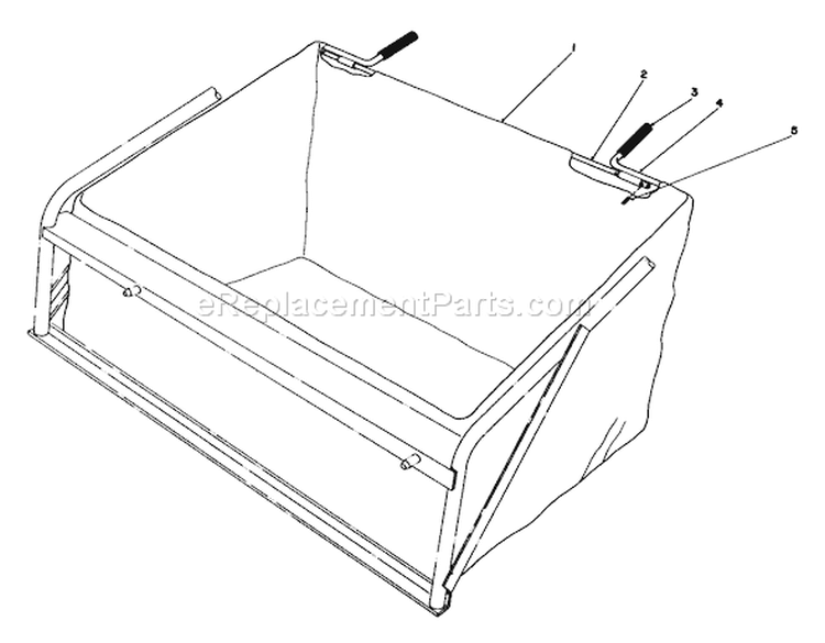 Page J Diagram and Parts List for 56138 4000001-4999999 - 1984 Toro Lawn Tractor