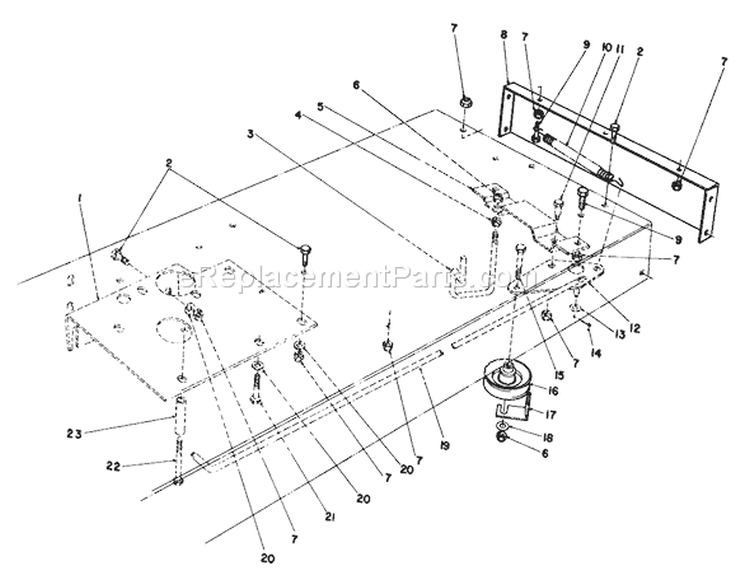 Page O Diagram and Parts List for 56138 4000001-4999999 - 1984 Toro Lawn Tractor