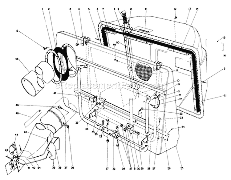 Page C Diagram and Parts List for 56138 4000001-4999999 - 1984 Toro Lawn Tractor