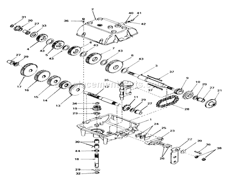 Page Q Diagram and Parts List for 56138 5000001-5999999 - 1985 Toro Lawn Tractor