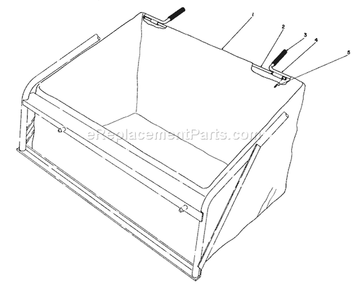 Page J Diagram and Parts List for 56145 4000001-4999999 - 1984 Toro Lawn Tractor