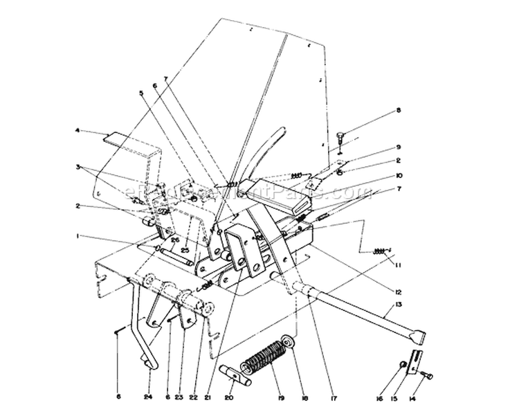 Page A Diagram and Parts List for 56145 5000001-5999999 - 1985 Toro Lawn Tractor